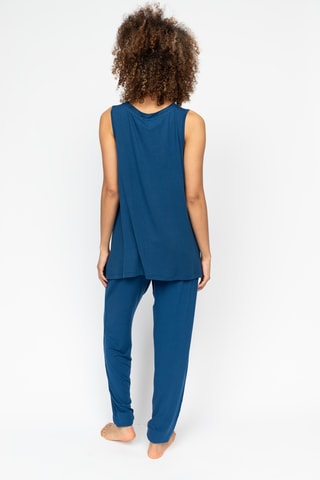 Calças de pijama Harriet - Azul-petróleo