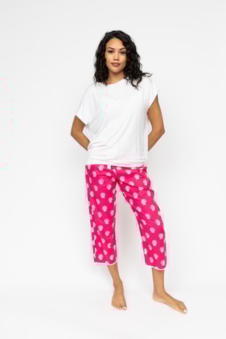 Blusa de pijama Madelyn - Branco
