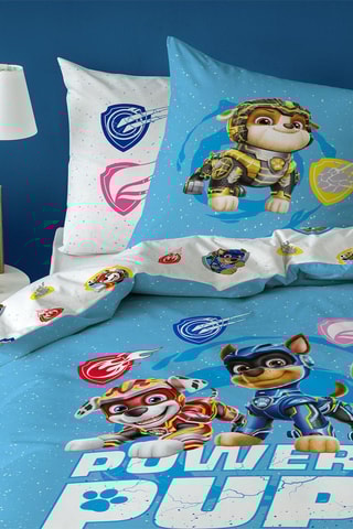 Conjunto de edredão Patrulha Pata - Azul