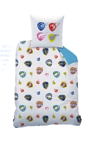 Conjunto de edredão Patrulha Pata - Azul