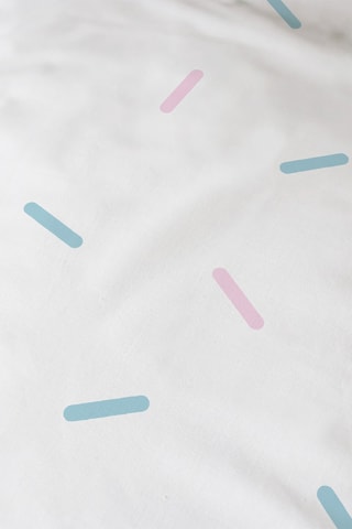 Conjunto de edredão Stitch Lilo e Stitch Disney - Rosa e branco
