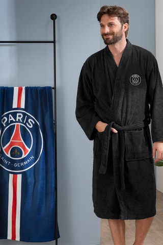 Roupão adulto PSG Preto