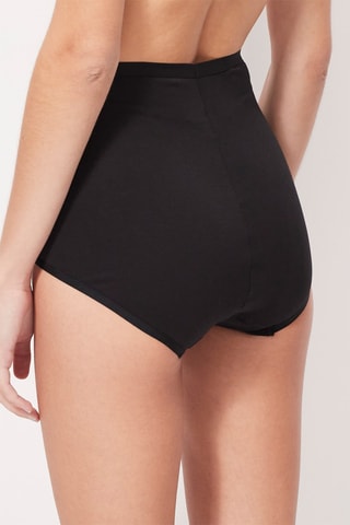 Culotte taille haute - Noir