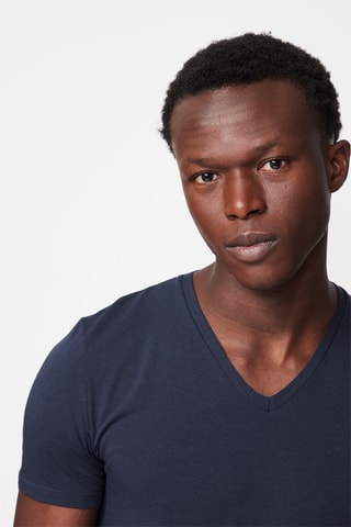 T-shirt - Bleu foncé