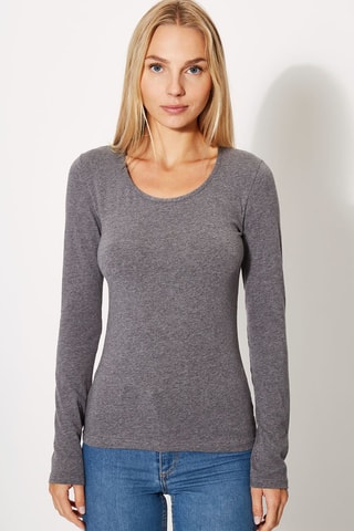 T-shirt Cinzento escuro