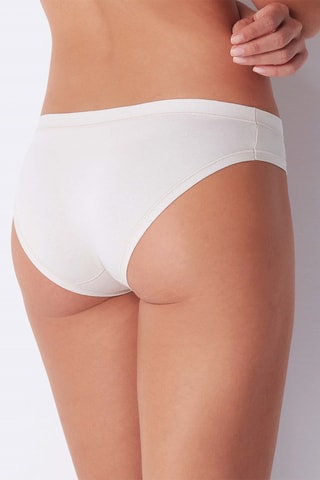 2 culottes - Blanc et nude