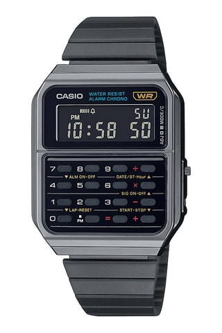 Digitaal Stalen Quartz Horloge - Zwart