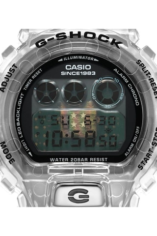 Digitaal Hars Quartz Horloge - Transparant en Zwart