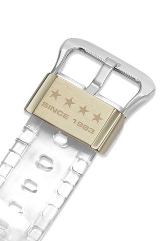 Digitaal Hars Quartz Horloge - Transparant en Zwart