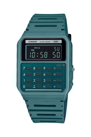 Digitaal Hars Horloge - Chronometer en Rekenmachine - Groen en Zwart