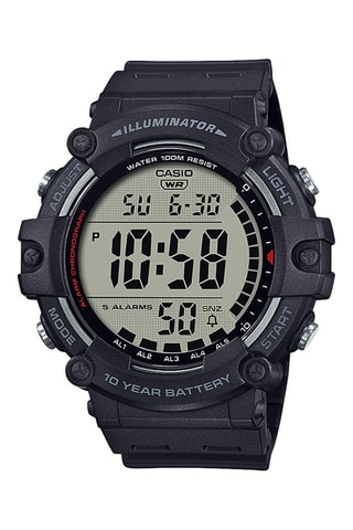 Digitaal Hars Horloge - Chronometer - Zwart