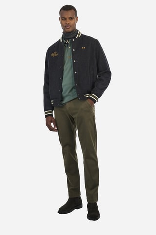 Pantalon regular - Vert