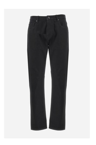Pantalon regular - Noir