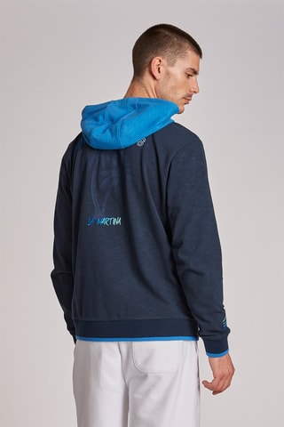 Veste à capuche - Bleu marine