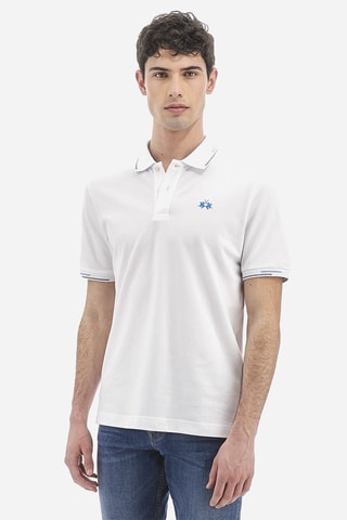 Polo regular - Blanc