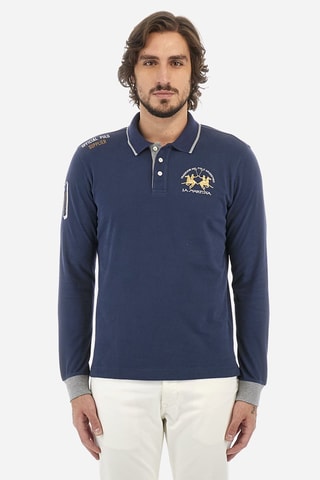 Polo regular - Bleu marine