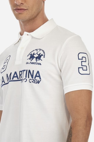 Polo regular - Blanc