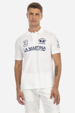Polo regular - Blanc