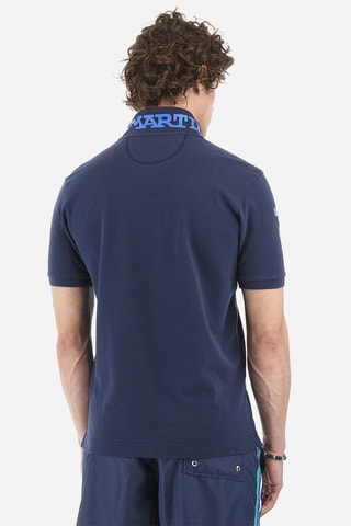 Polo slim - Bleu marine