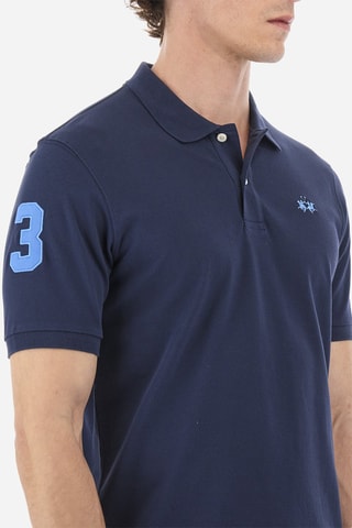 Polo slim - Bleu marine