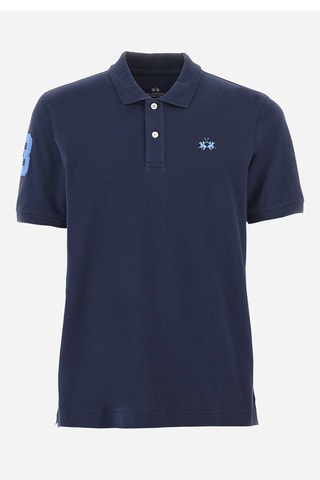 Polo slim - Bleu marine