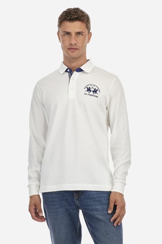 Polo regular - Blanc