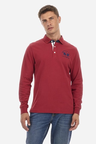 Polo regular - Rouge