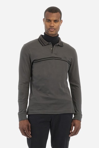 Polo regular - Gris
