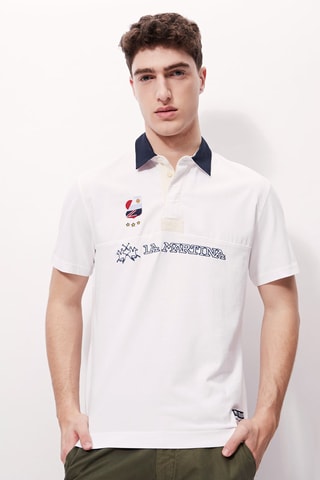 Polo - 
Blanc