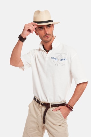 Polo  - Blanc