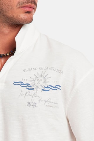 Polo  - Blanc