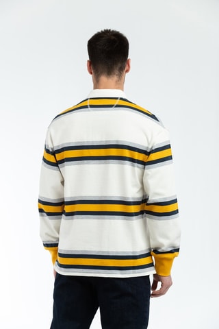 Polo - Blanc et jaune