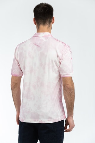 Polo - Blanc et rose orchidée