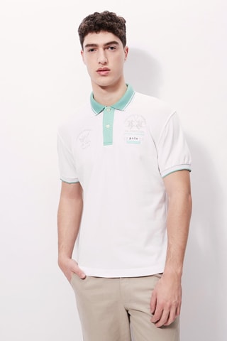 Polo - 
Blanc