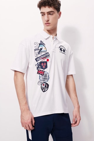 Polo - 
Blanc