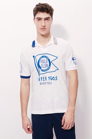 Polo - 
Blanc