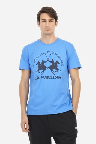 T-shirt regular - Bleu