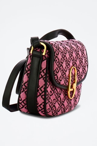 Sac bandoulière - Rose et noir
