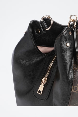 Trendy Handtas - Zwart en Bruin