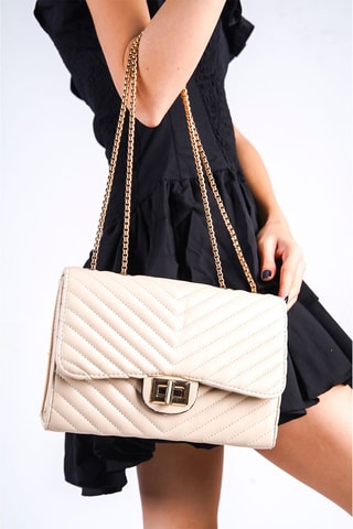 Handtas - Beige