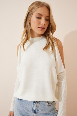 Oversized trui - Ecru