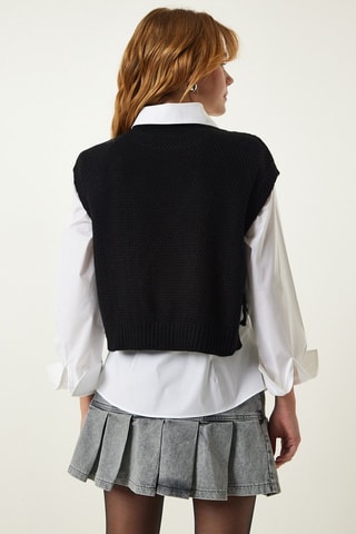 Mouwloos Vest - Zwart