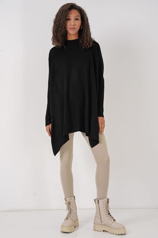 Poncho - Zwart