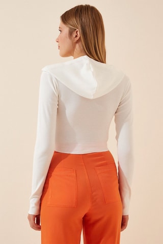 Vest met Capuchon - Wit
