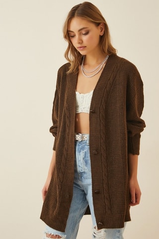 Vest - Bruin