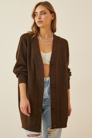 Vest - Bruin