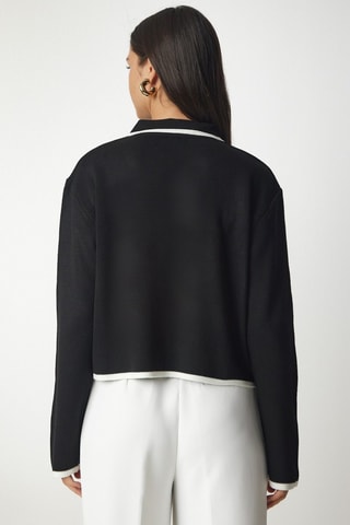 Wollen Vest - Zwart