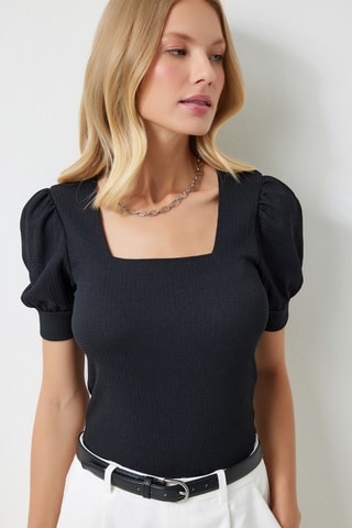 Top - Zwart