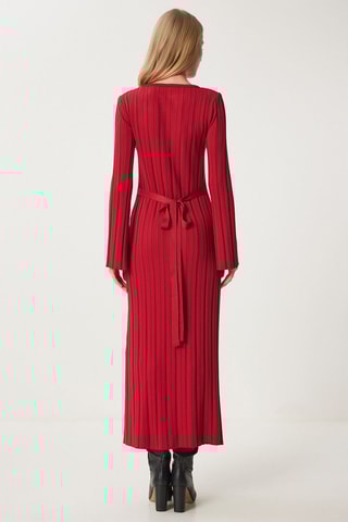 Trui-jurk - Rood