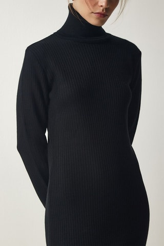 Trui-jurk - Zwart